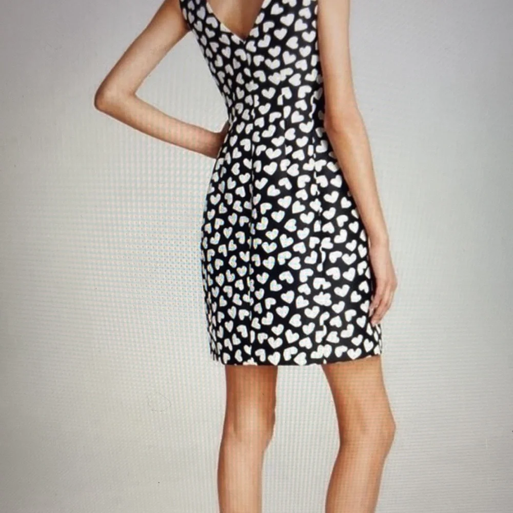 🌟 NWT Kate Spade “Dancing Hearts Domino Dress”, size 0.🌟
